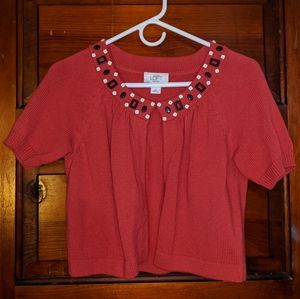 Beaded Cardigan by LOFT
